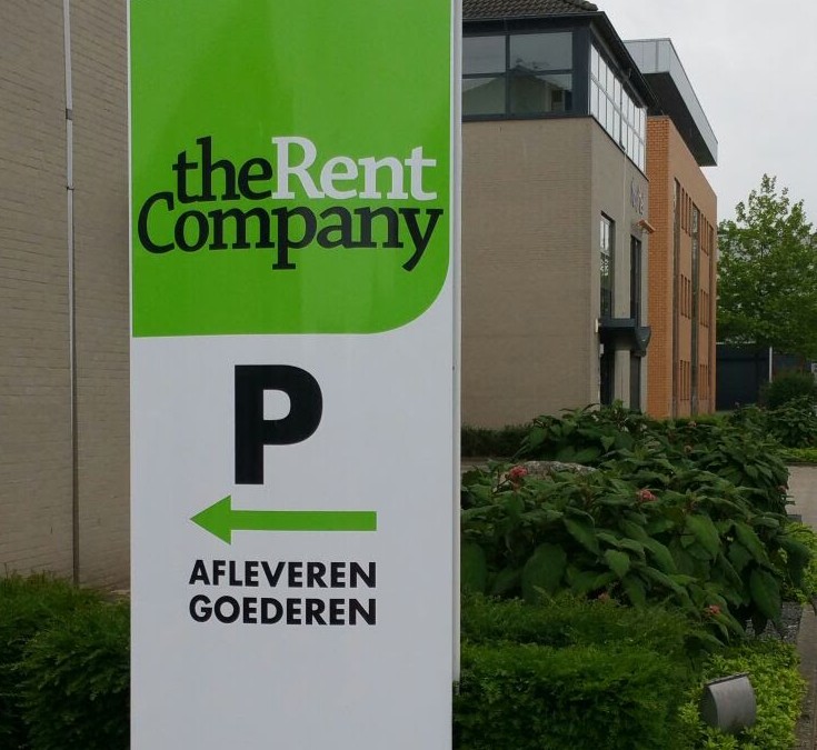 Info zuil | The Rent Company