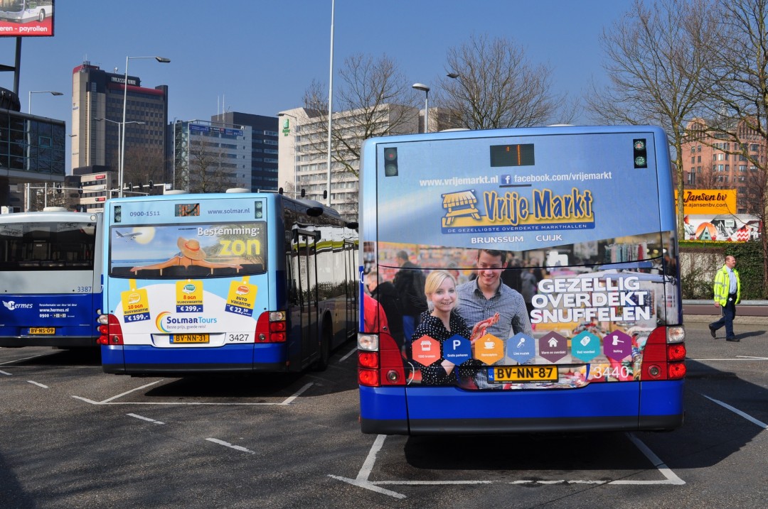 Busreclame | De Vrije Markt