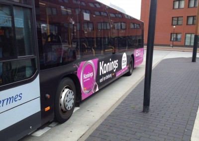 Busbelettering | Konings Verf en Behang