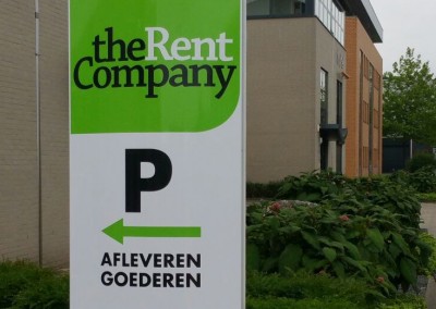 Info zuil | The Rent Company