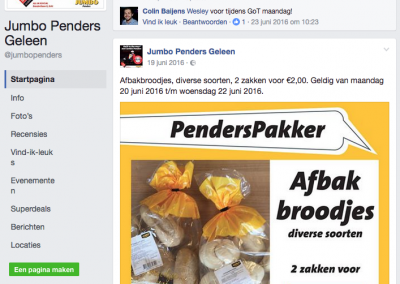 Facebook campagne | Jumbo